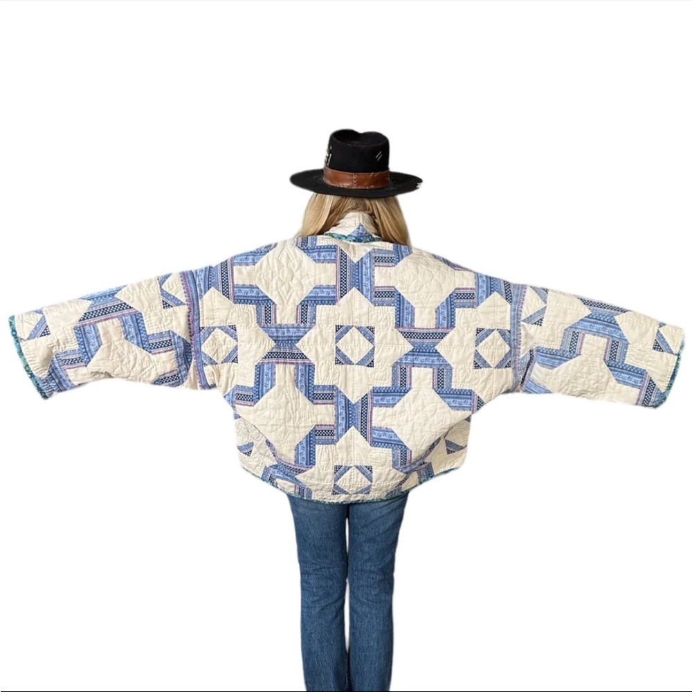 Lady Lancaster Aunt Ethel quilted jacket